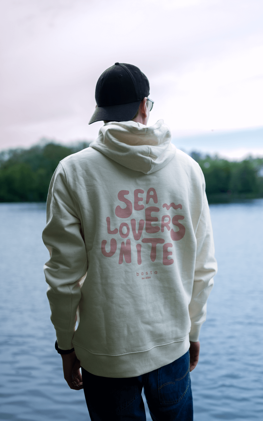 Turtle hoodie - Natural Raw