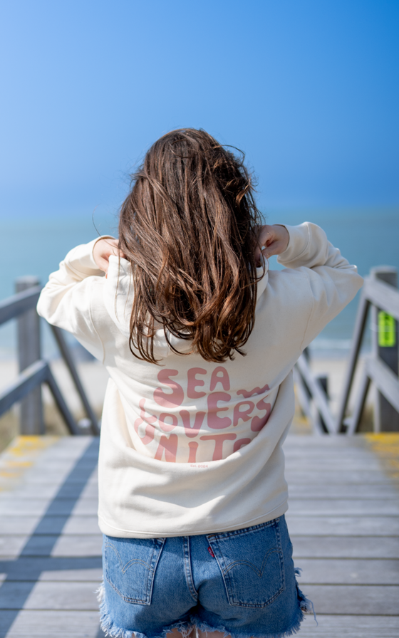 Turtle hoodie - Natural Raw