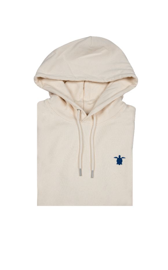 Turtle hoodie - Natural Raw