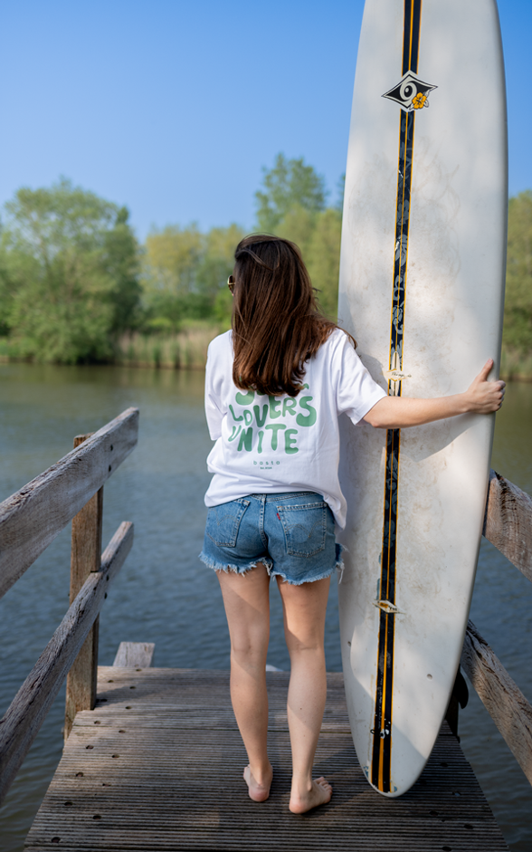 Turtle tee - White