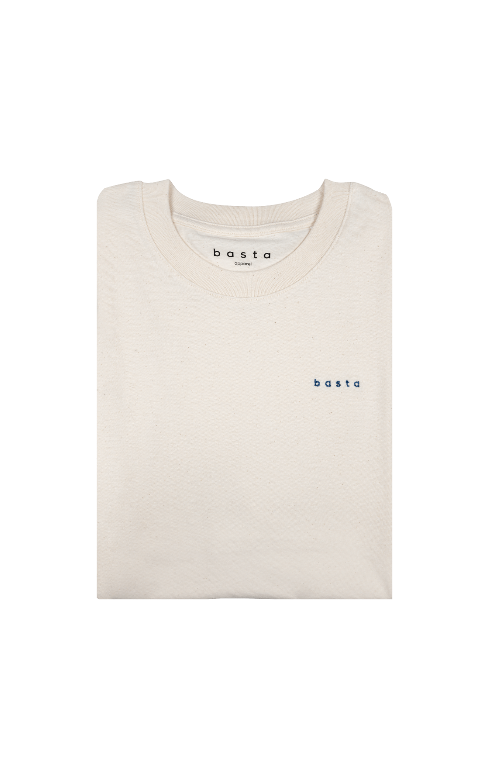 basta tee - Natural Raw