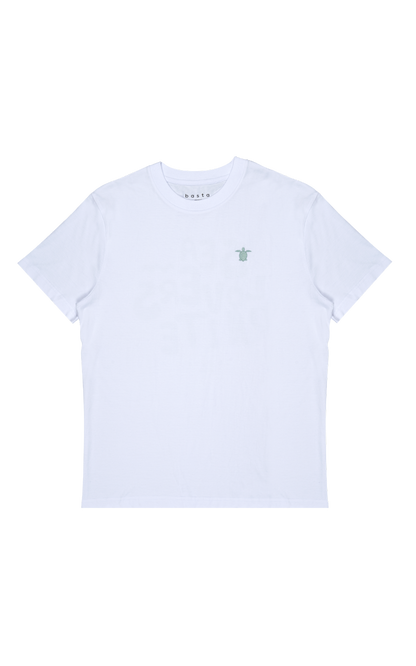 Turtle tee - White